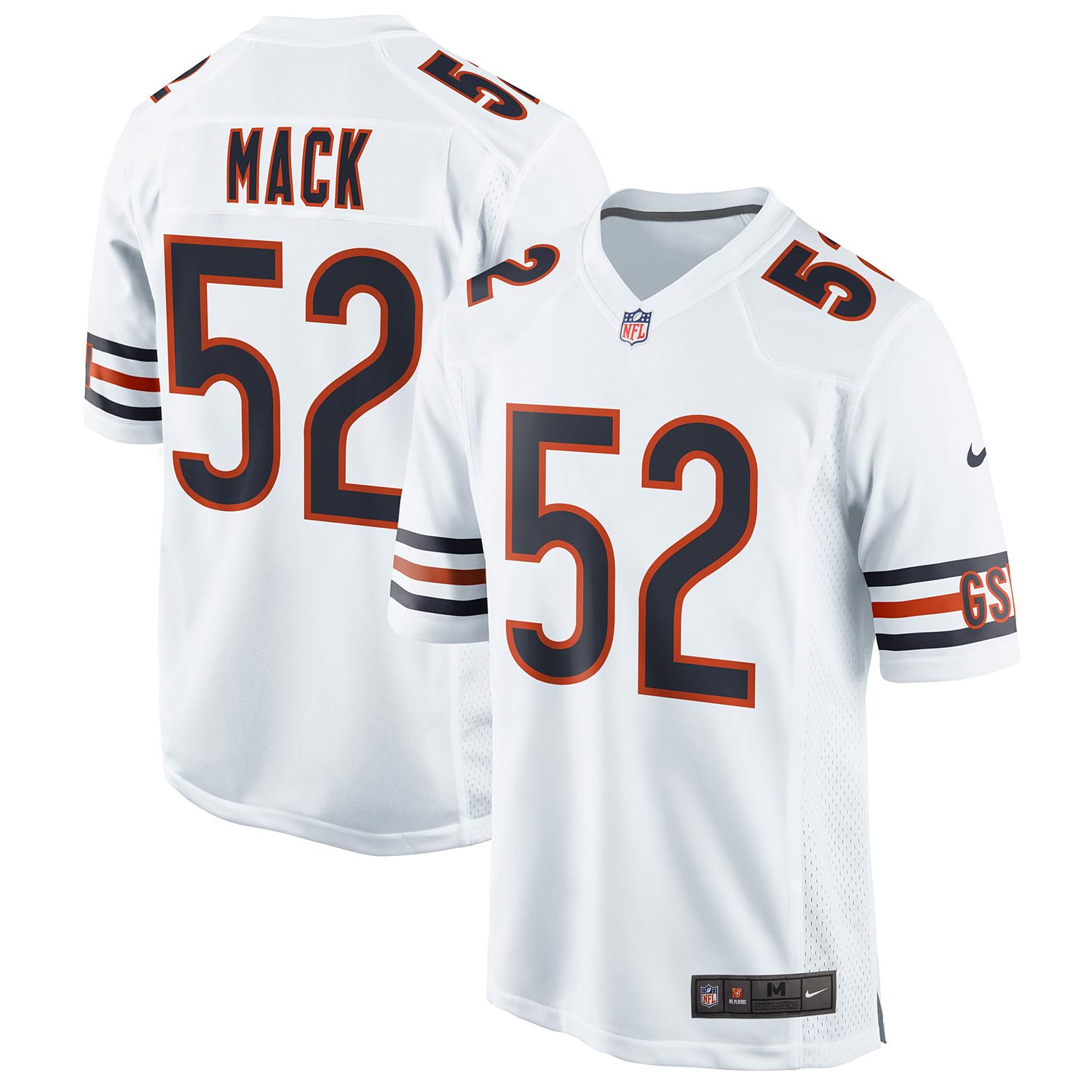 chicago bears mack jersey white